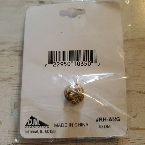 NEW Red H'attitude Angel Tac Pin/Pendant Handpainted Crystal 1" - Picture 4 of 4